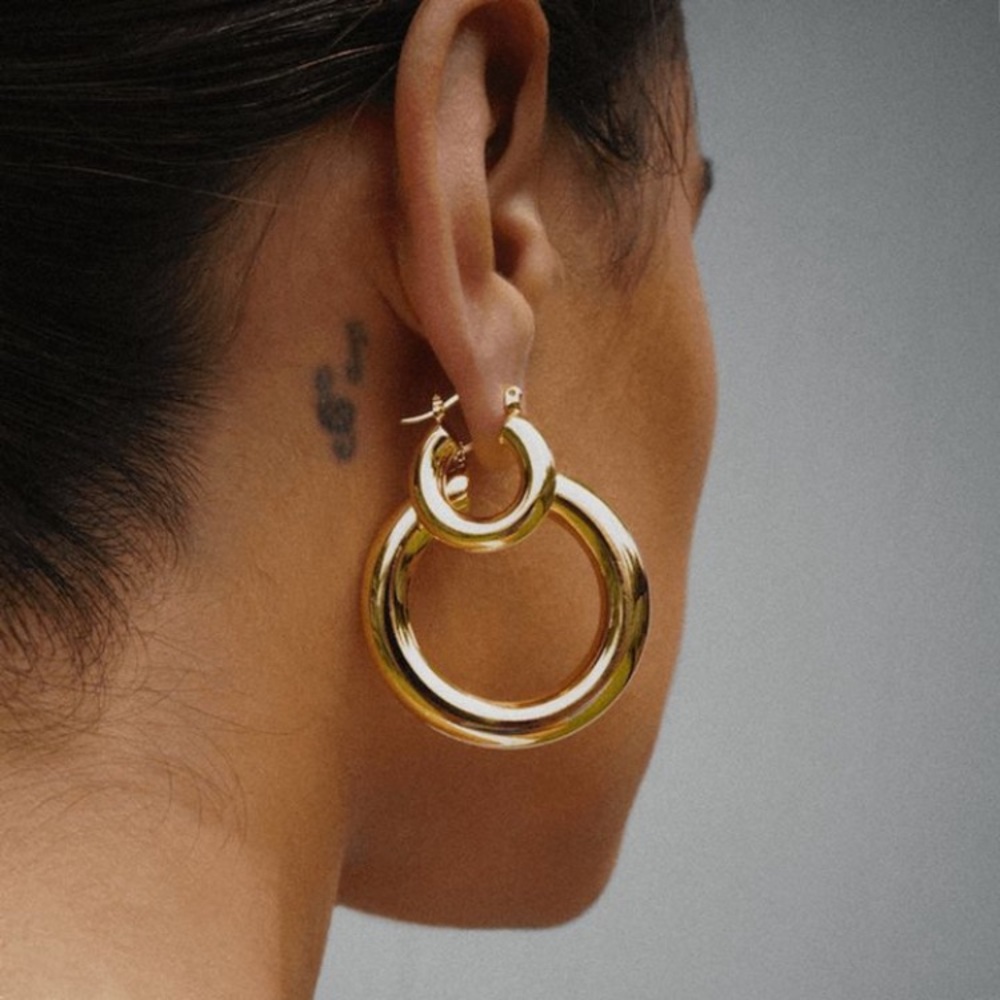Goldweight NYC 407 Hoop